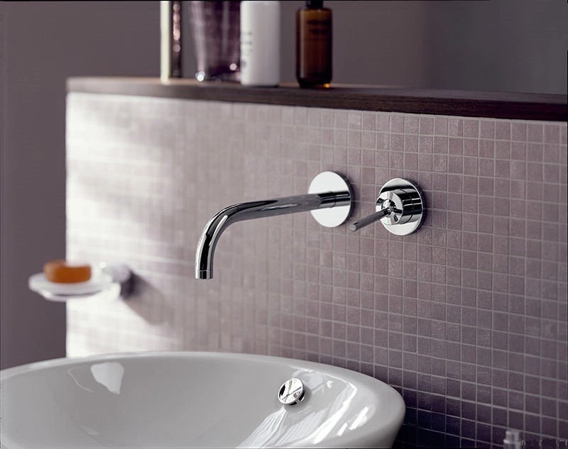 На какой высоте кран от раковины в ванной расстояние до умывальника